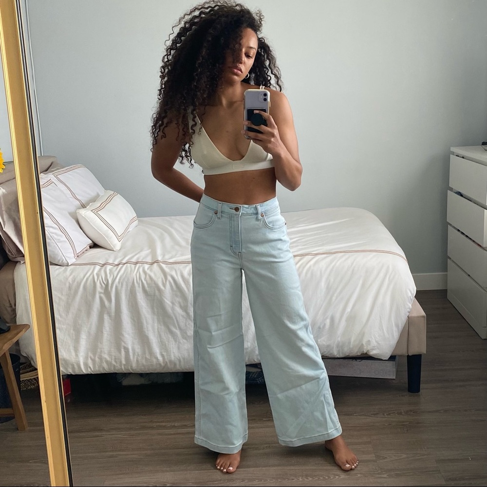 Wrangler wide leg jeans